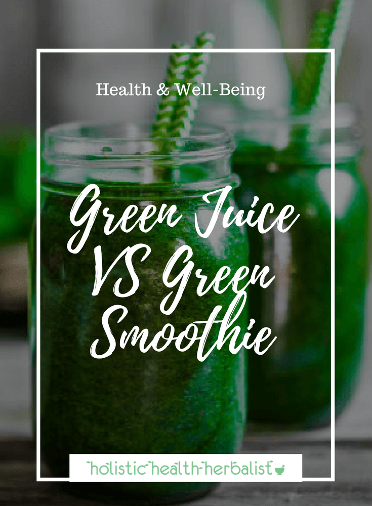 Green Juice VS Green Smoothie - Which is better? Find out what my thoughts are on each and when one is better for certain situations.