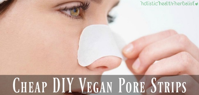 Cheap DIY Vegan Pore Strips recipe