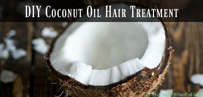 DIY Coconut Oil Hair Treatment