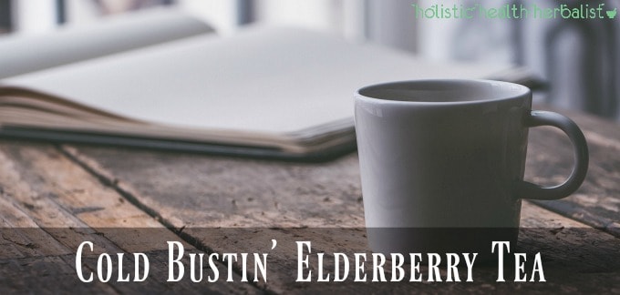 Cold Bustin' Elderberry Tea