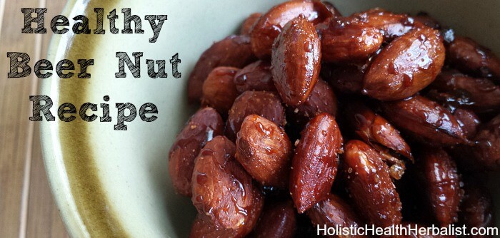 healthy super bowl beer nut recipe