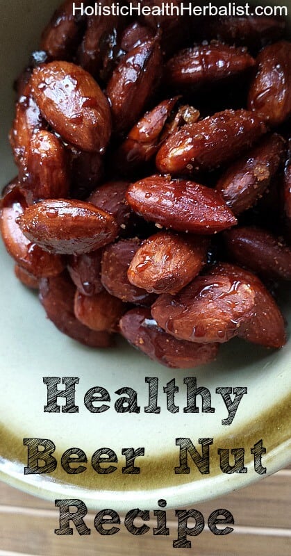 Healthy Beer Nut Recipe - You can make any snack from the store into a healthier version, even snack for the super bowl!