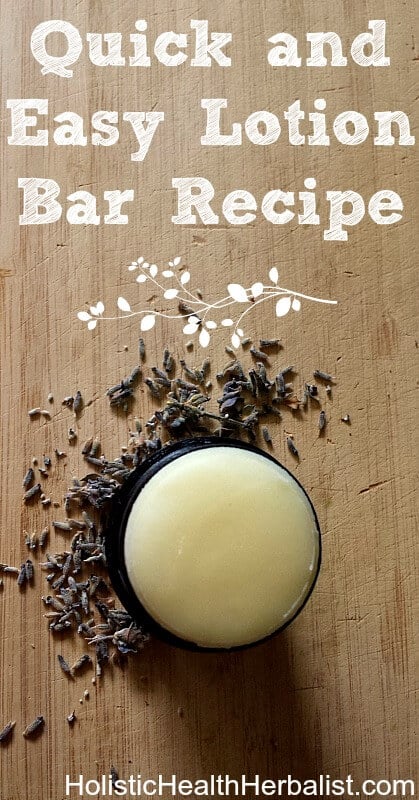 Quick and Easy Lotion Bar Recipe - Learn how to make a lotion bar that keeps skin soft, supple, and moisturized all year long using simple yet effective ingredients.
