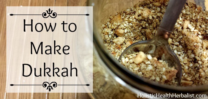 How to make Dukkah at home.