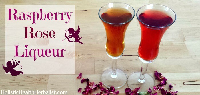 Raspberry Rose Liqueur