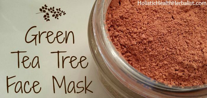 Simple DIY Green Tea Tree Face Mask