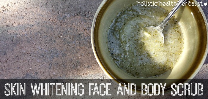 quick and easy Skin Whitening Face and Body Scrub