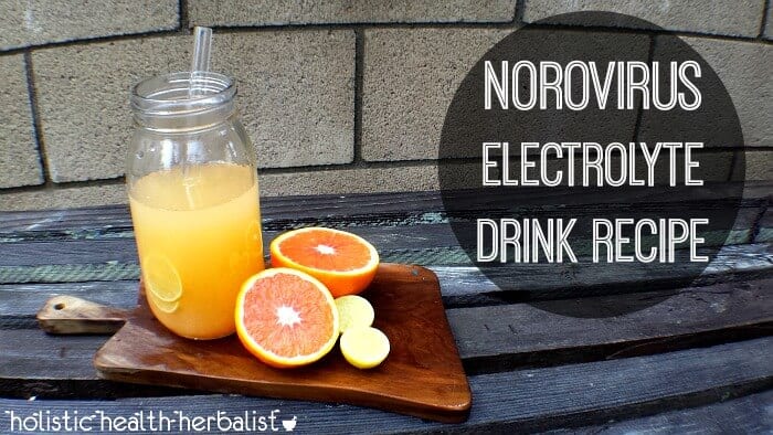 quick Norovirus Electrolyte Drink Recipe