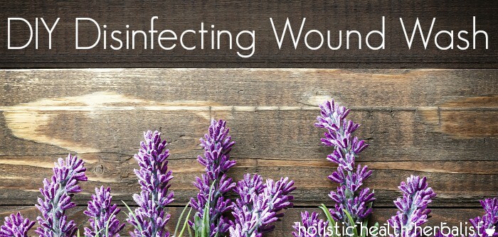 simple Disinfecting Wound Wash recipe