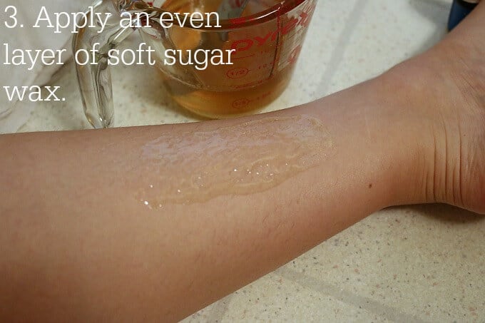 Learn how to sugar wax at home