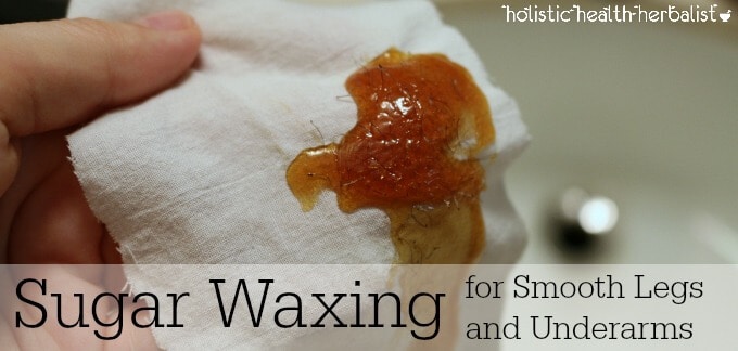 sugar waxing how to at home