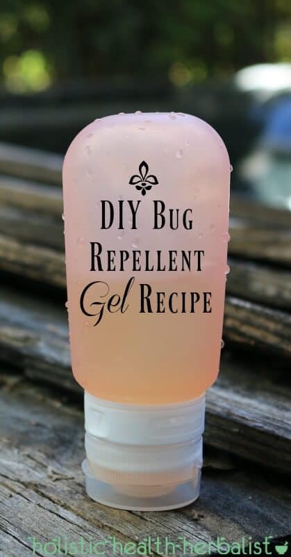 DIY Bug Repellent Gel Recipe - repel biting insects with potent essential oils!