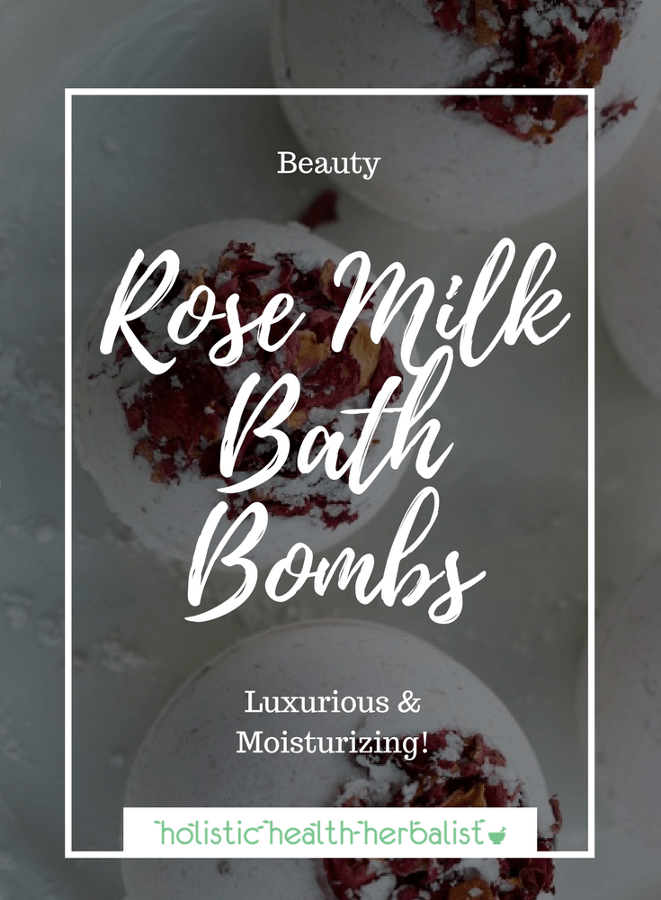 Rose Milk Bath Bombs - Enjoy a romantic bath using these luxuriant rose infused milky bath bombs.