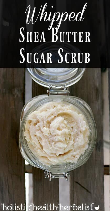 How to Make a Whipped Shea Butter Sugar Scrub