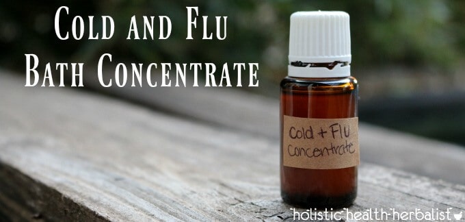 Cold and Flu Bath Concentrate