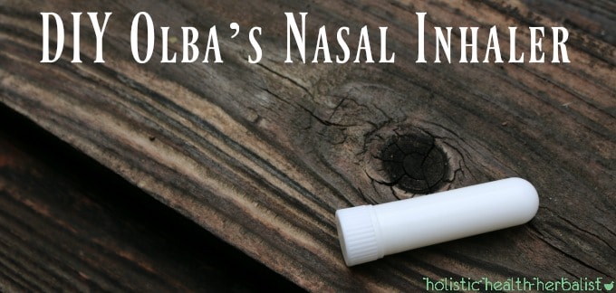 Olba’s Nasal Inhaler