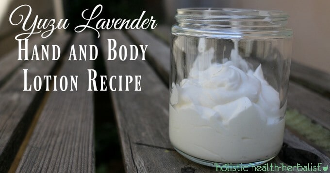 Yuzu Lavender Hand and Body Lotion Recipe