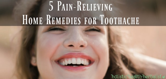 natural remedies for toothache - picture of girl smiling