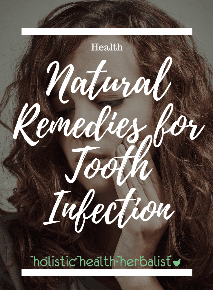 woman with a toothache - the best remedies for tooth infection